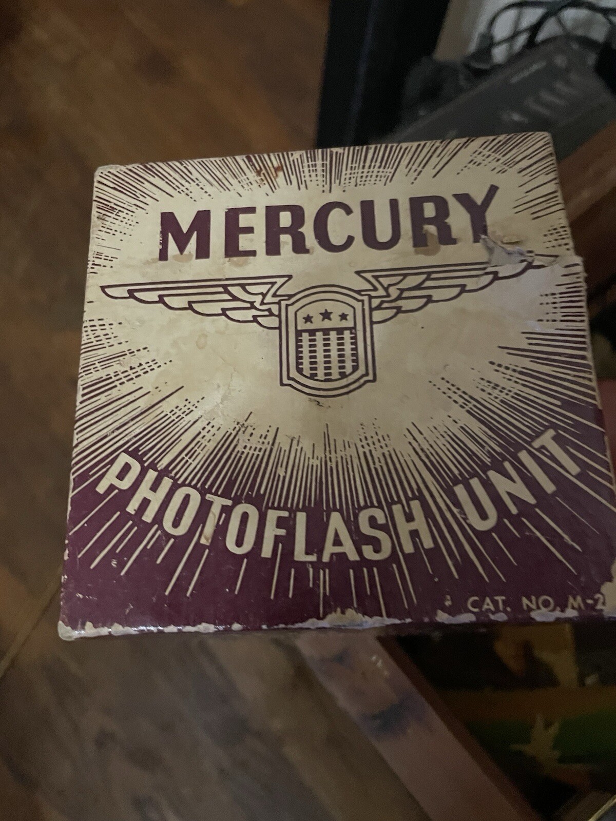 Mercury photoflash unit cat no. M-29
