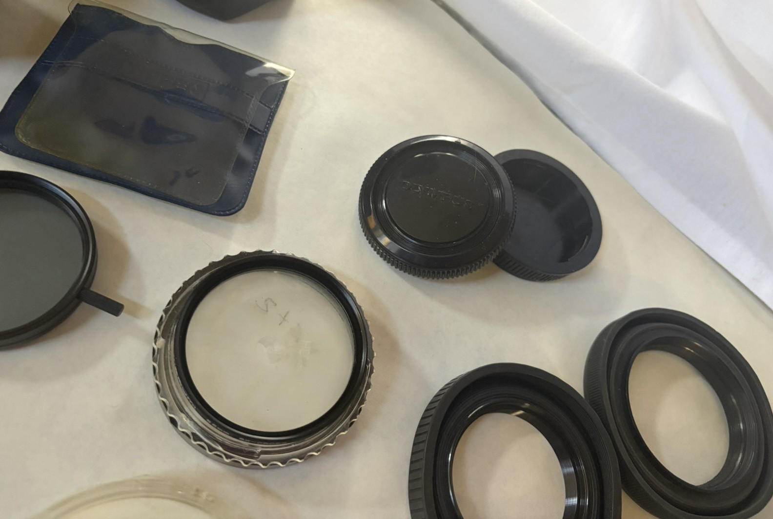 Lot of Vintage Camera Lens Accessories Tiffen, Marumi, Tokina, Hoya Japan