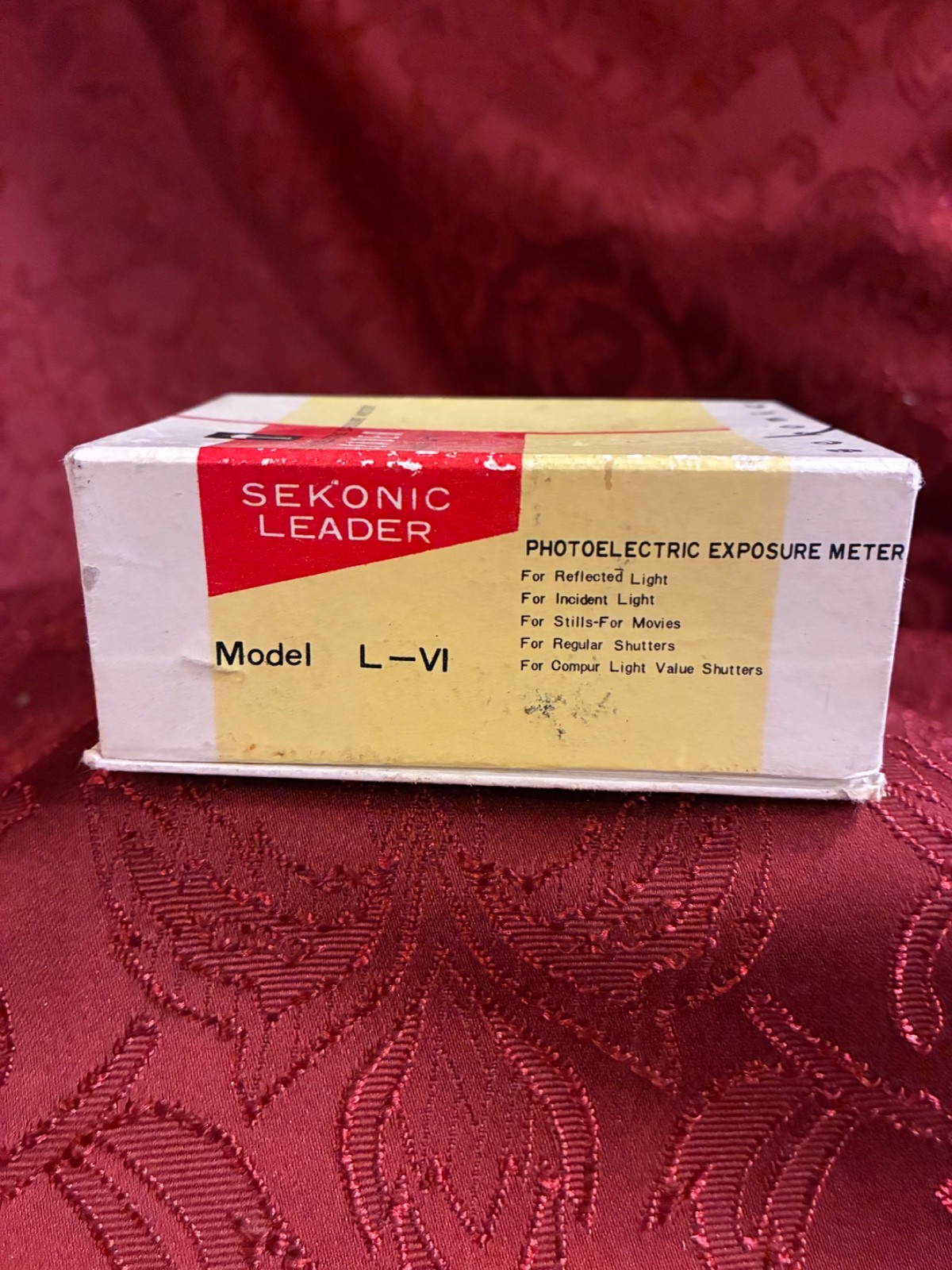 Sekonic Leader Photoelectric exposure meter Model L-V1