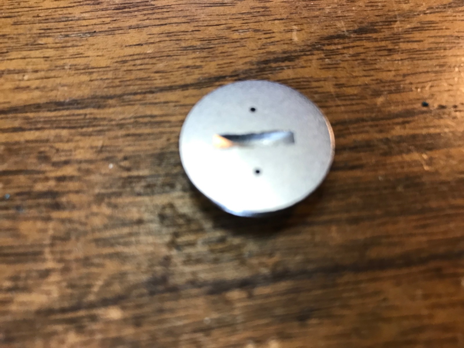 Battery Cap For Chrome Yashica Electro 35 Used Spare Part.