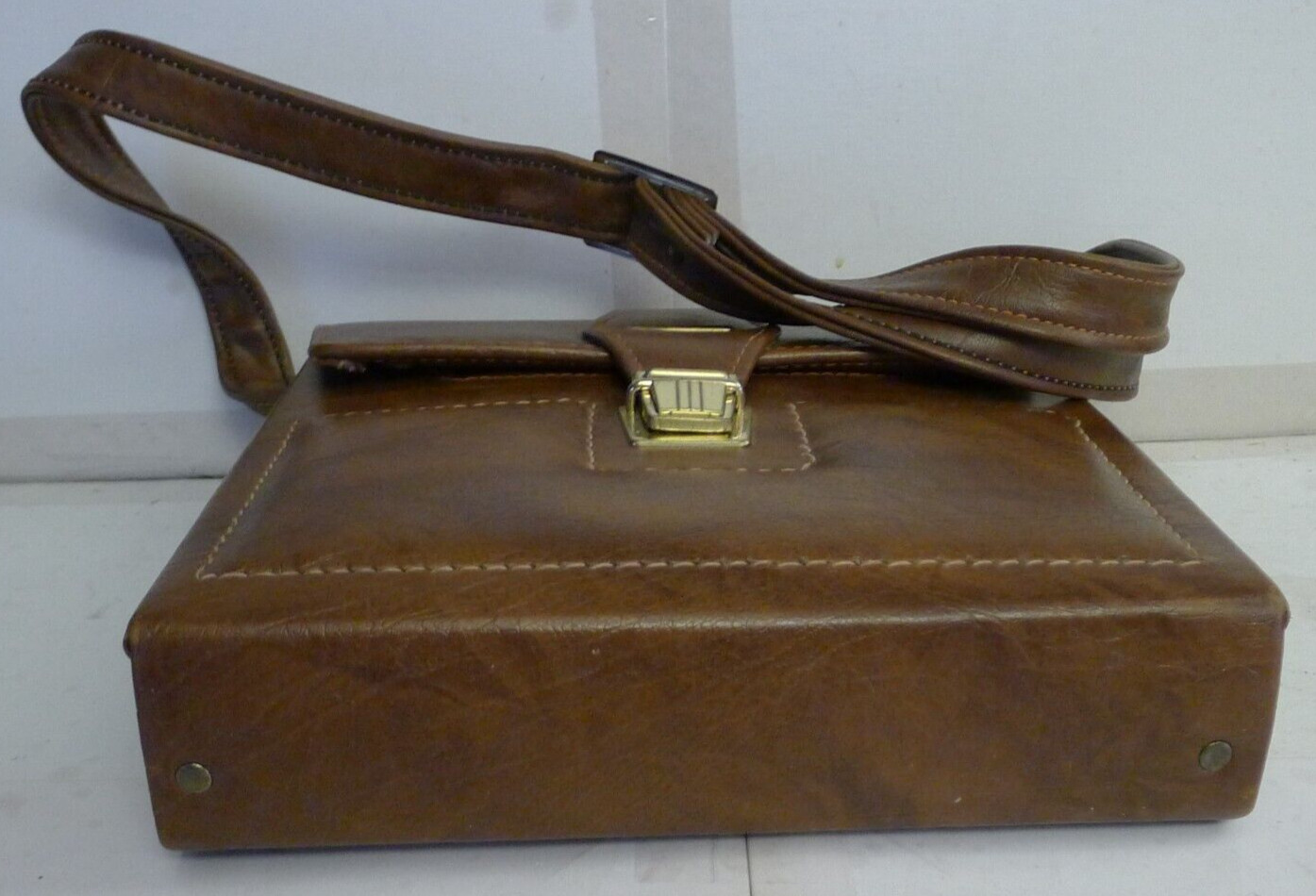 Camera Compartment Case for Polaroid Folding SX-70 Tan Camera & Accessories P71