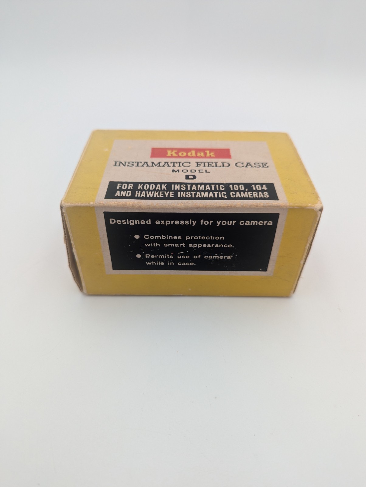 Kodak Instamatic Field Case Model D 100, 104, Hawkeye & Hawkeye F No. C61C