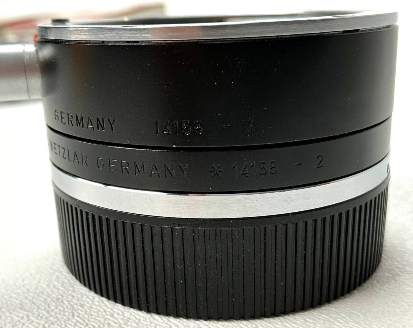 Leitz Wetzlar Extension Tube Set 14134 14135 14158 Vintage Leica Lens Equipment