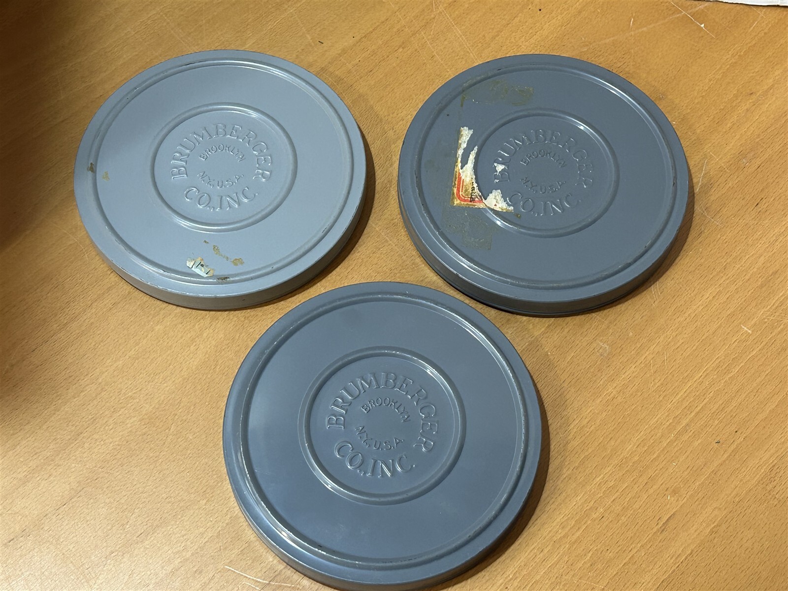 3 BRUMBERGER CO. INC BROOKYLN 5 INCH TAKE UP REELS