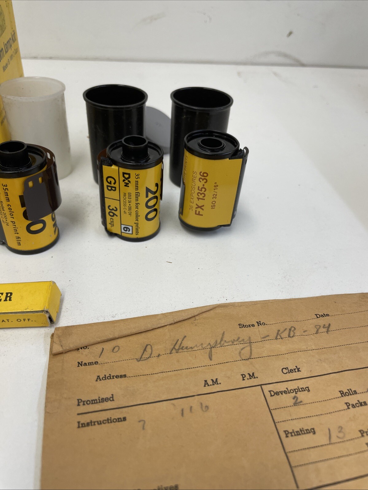 Vintage Kodak LOT W/Film/15 Pieces