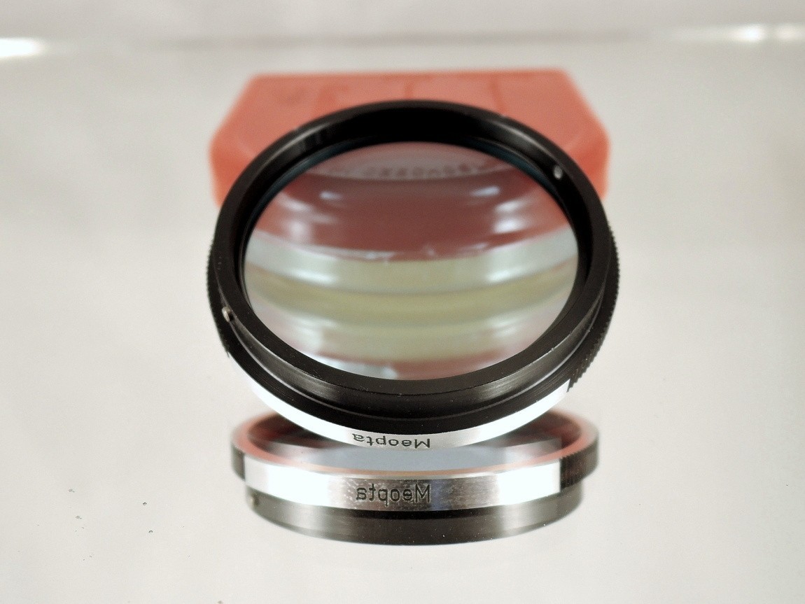 Flexaret MEOPTA B1 B36 Blue Filter Czechoslovakia Genuine Accessories Bayonet