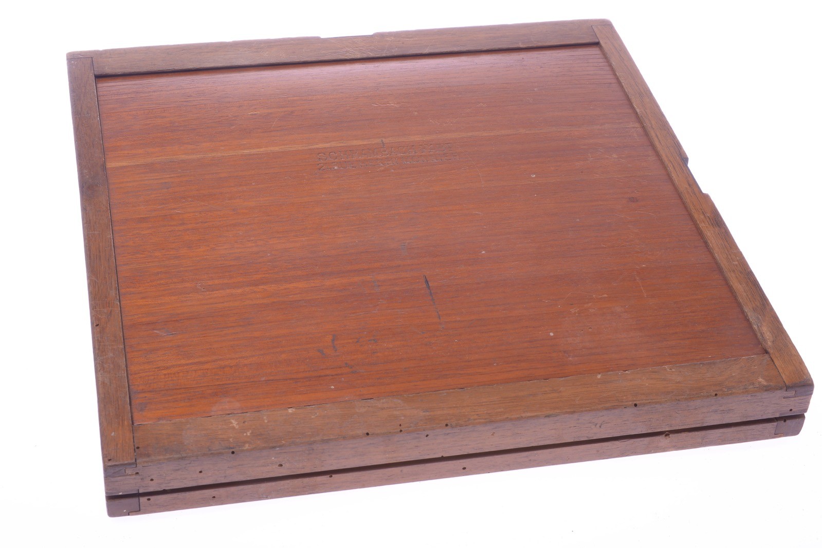 ✅SCHRAMBACH ANTIQUE WOOD GLASS PLATE & FILM HOLDERS 18X24CM 8X10″ STUDIO CAMERA