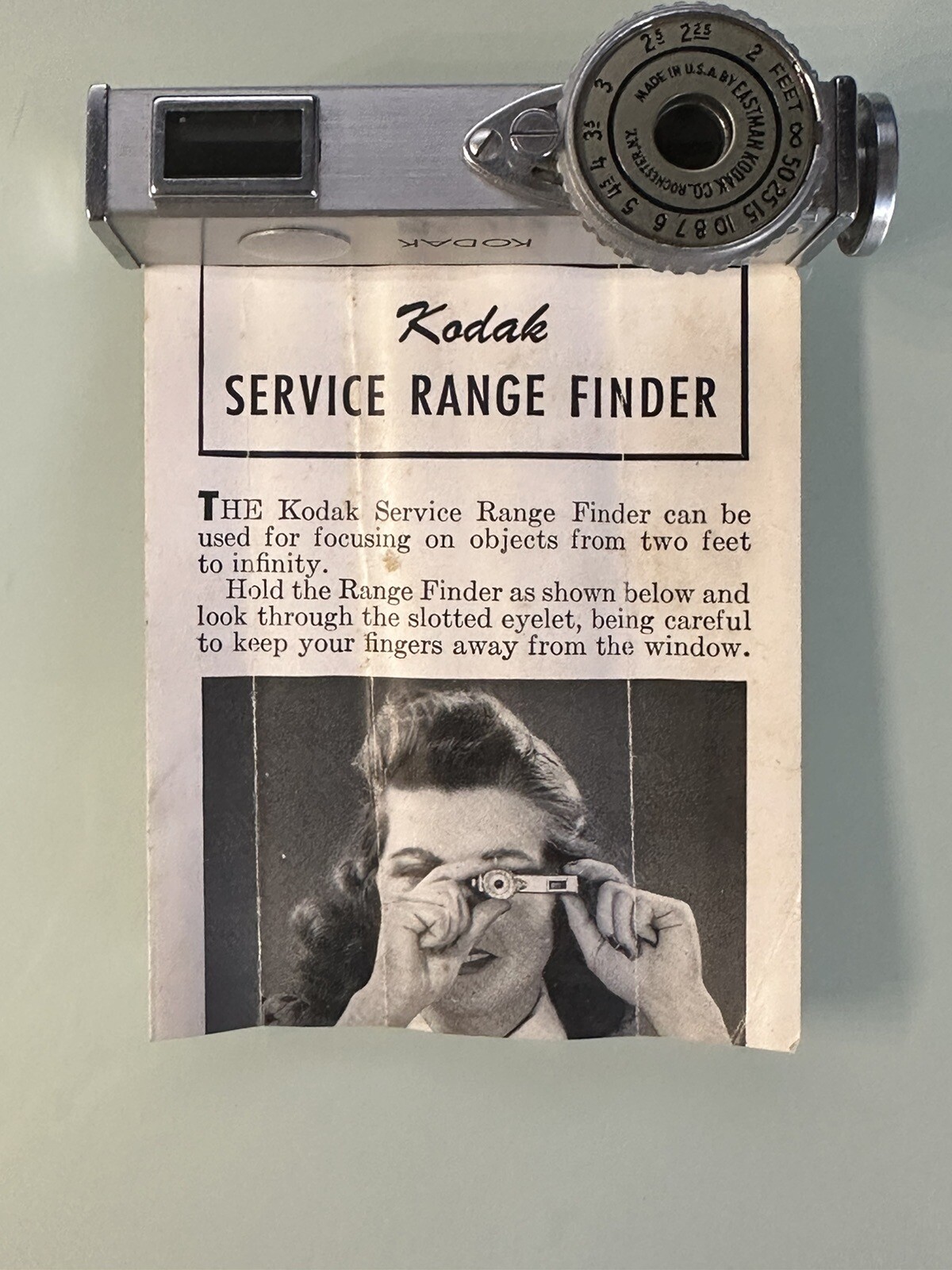 Vintage Kodak Service Range Finder Attachment Camera Accessory – NOT TESTED!