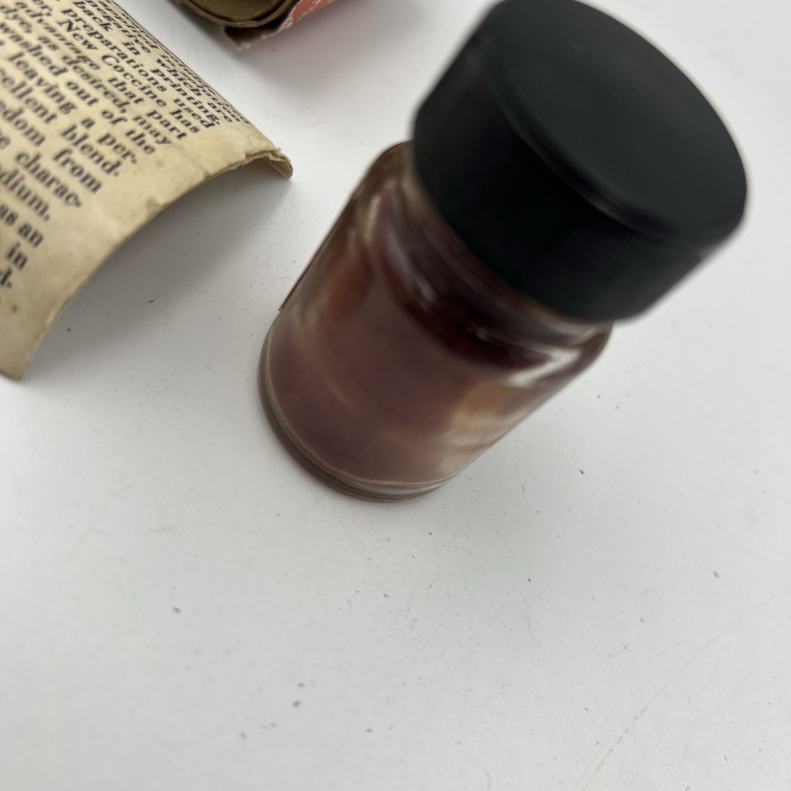 Vintage Agfa Ansco New Coccine Negative Dye Darkroom Retouch Photography