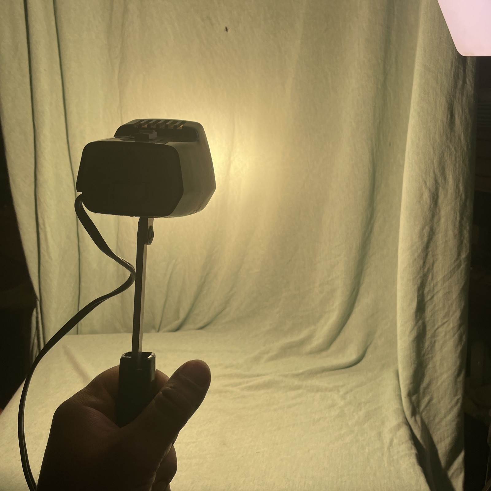 Vintage Movie Camera Flood Spot Light GE Mardi Gras 650 W 120 V Tested Working