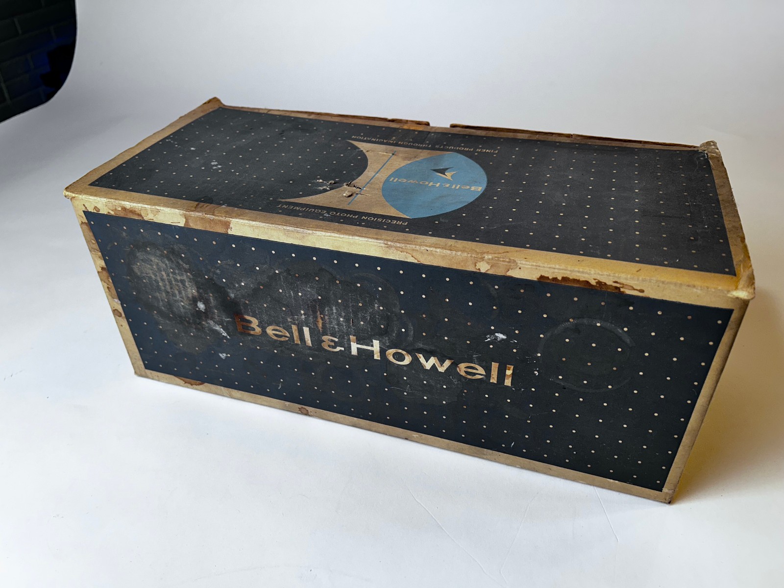 Vintage Bell & Howell Light for Indoor Movies w/ Original Box Tested Works Movie