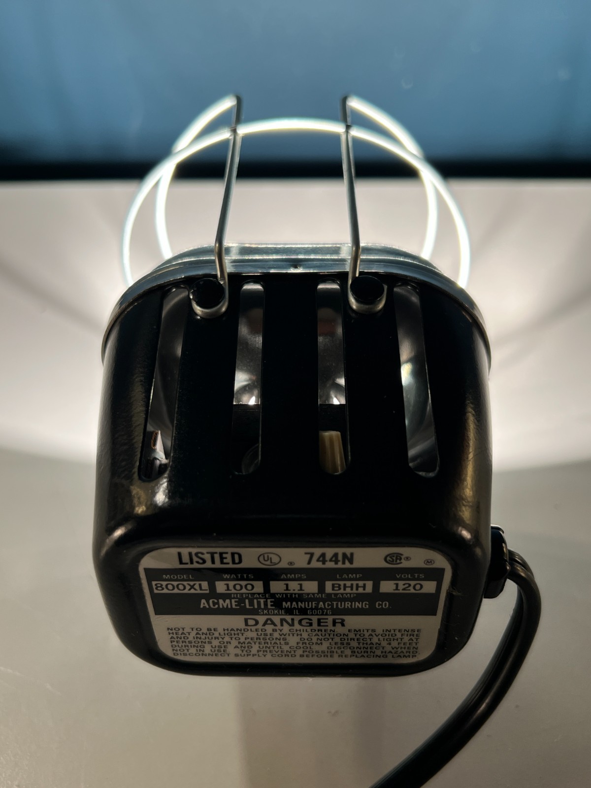 Vintage Acme-Lite 800 XL for Photography Movie Camera Works Well