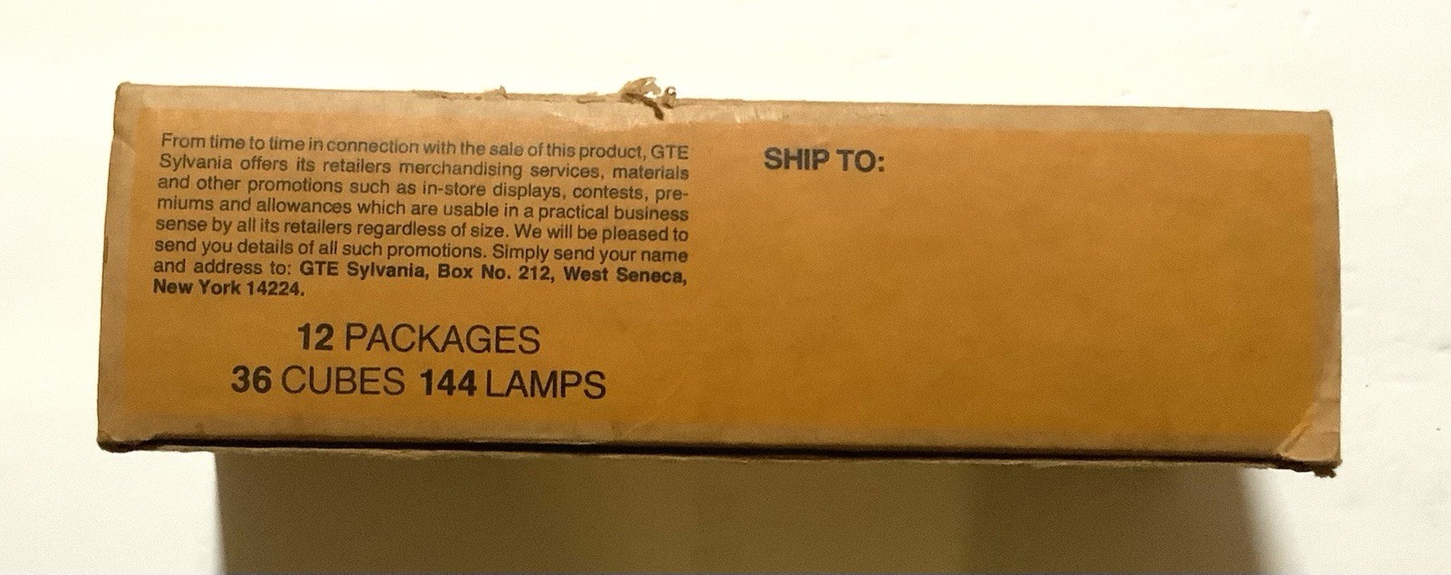 Vintage Sylvania Blue Dot 91288-8 FLASHCUBES 11-3 Flash Cubes In Original Box