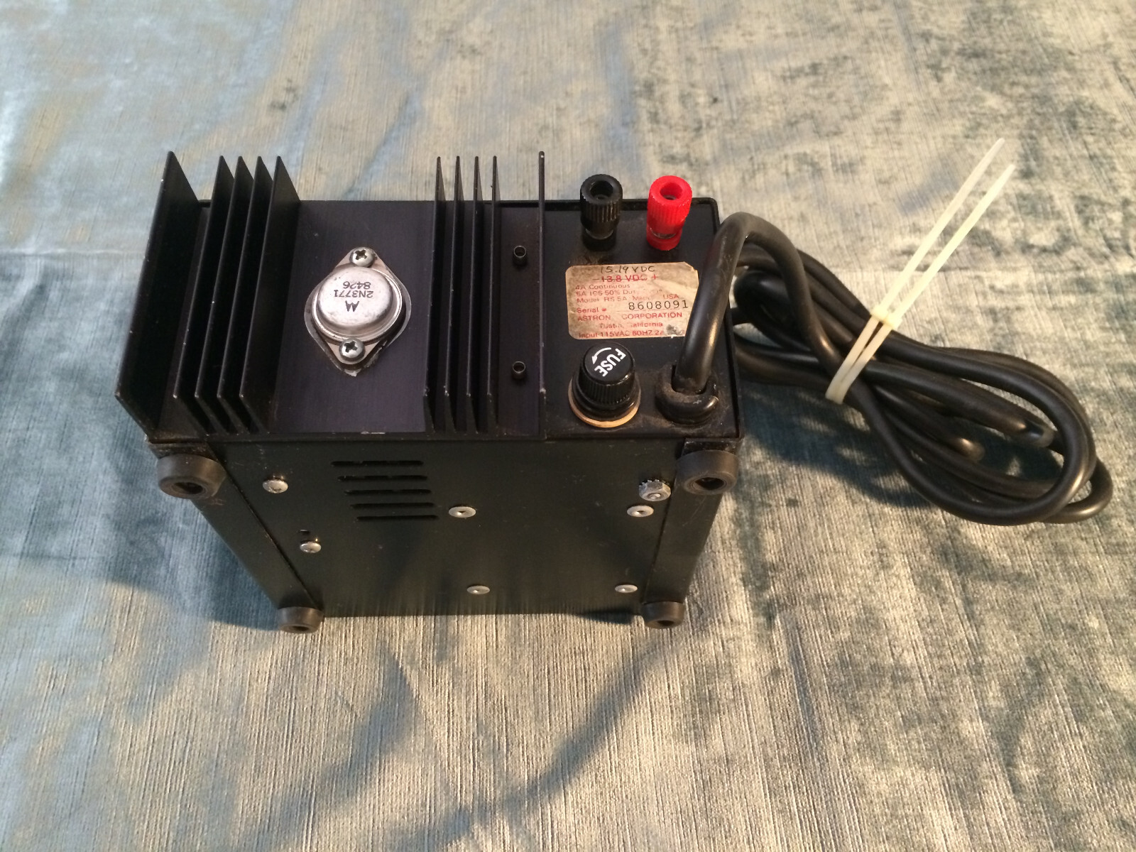 NORRIS FILM PRODUCTS POWER SUPPLY, 110 V.A.C. to 18 V.D.C. for TIME-LAPSE MOTORS