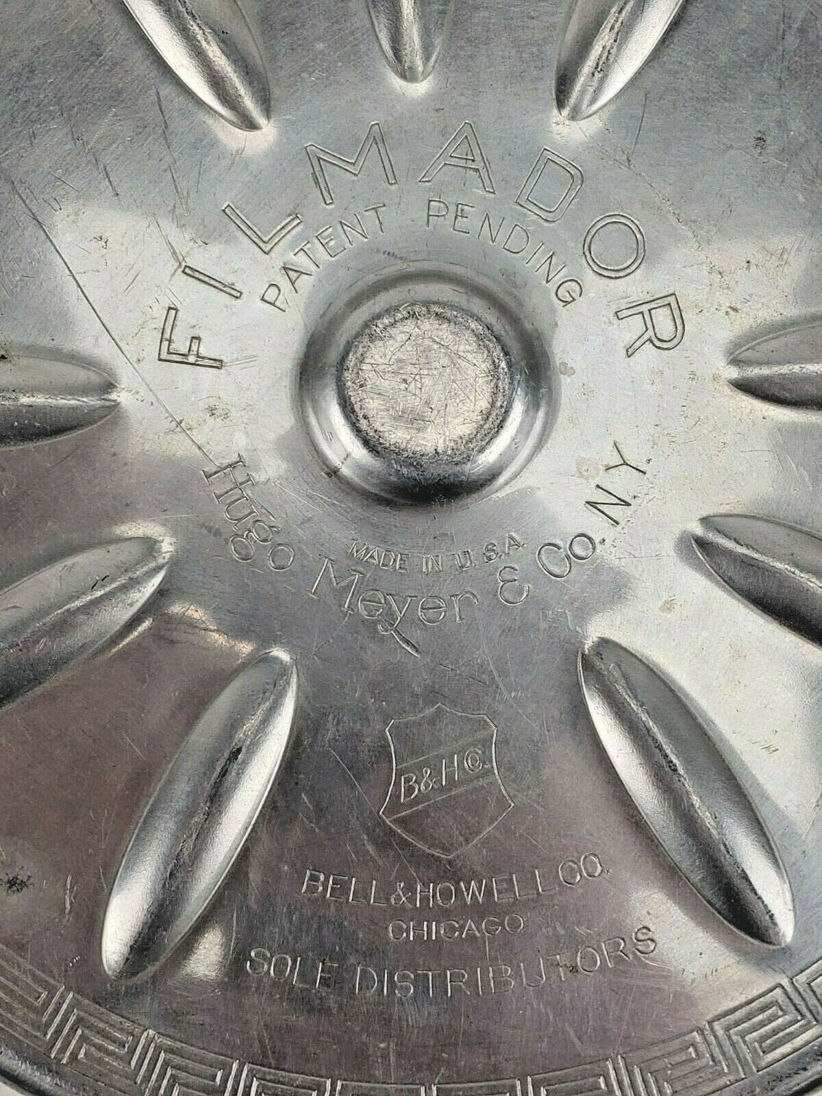 Vintage Bell & Howell Hugo Meyer Filmador Movie Film Reel Case AS IS