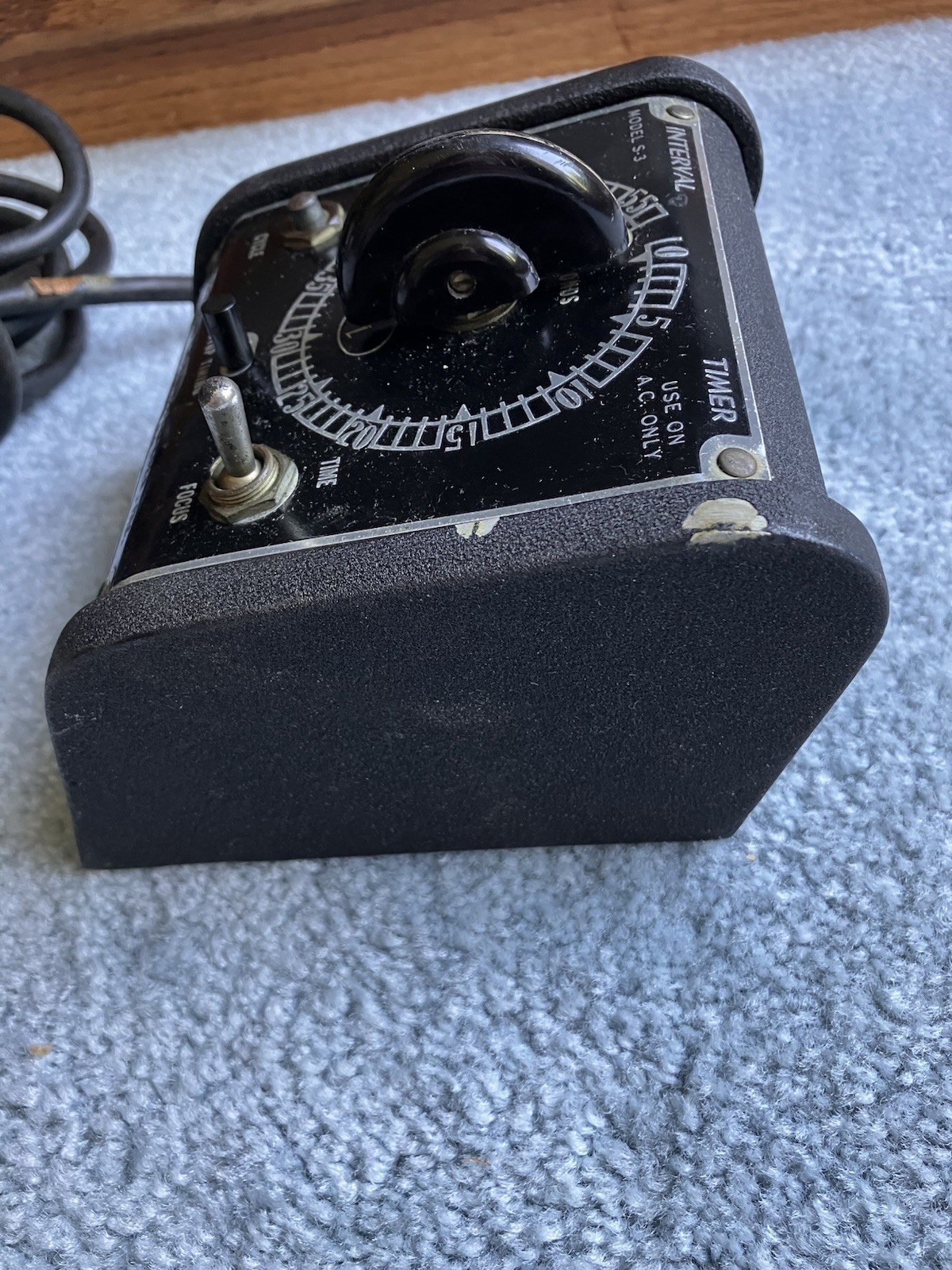 US Army WW II Signal Corps Camera Film Photo Timer PH-426-B Lektra S-3 Darkroom