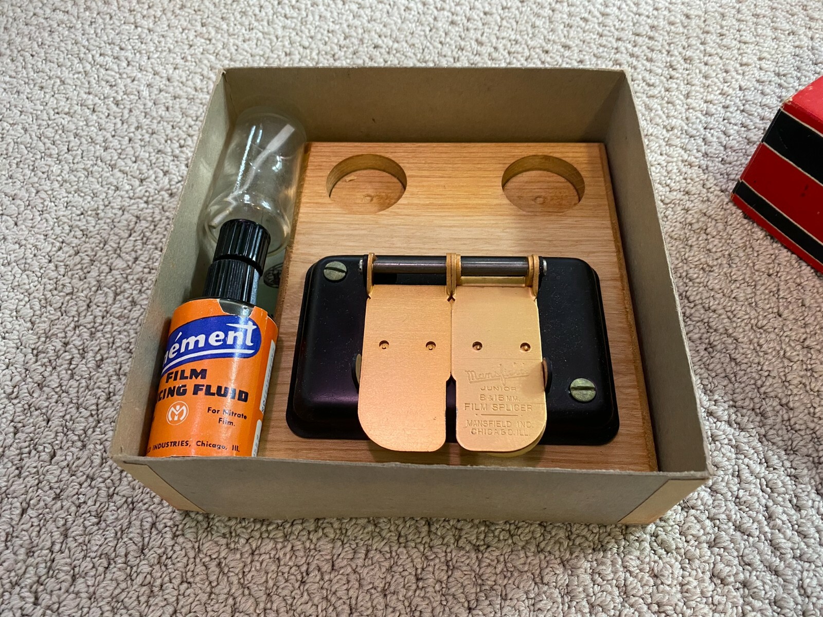 Vintage Mansfield Junior Film Splicer