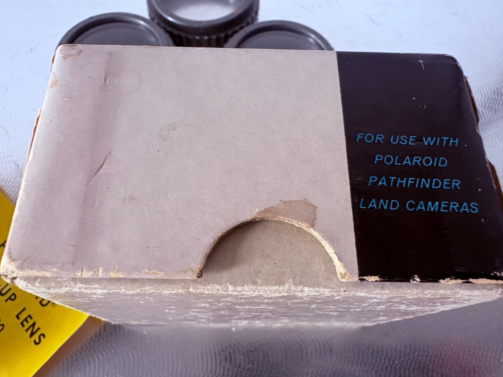 Polaroid Close-Up Lens Kit #550 for Model 110 series – 3 w/Leather Case -RARE