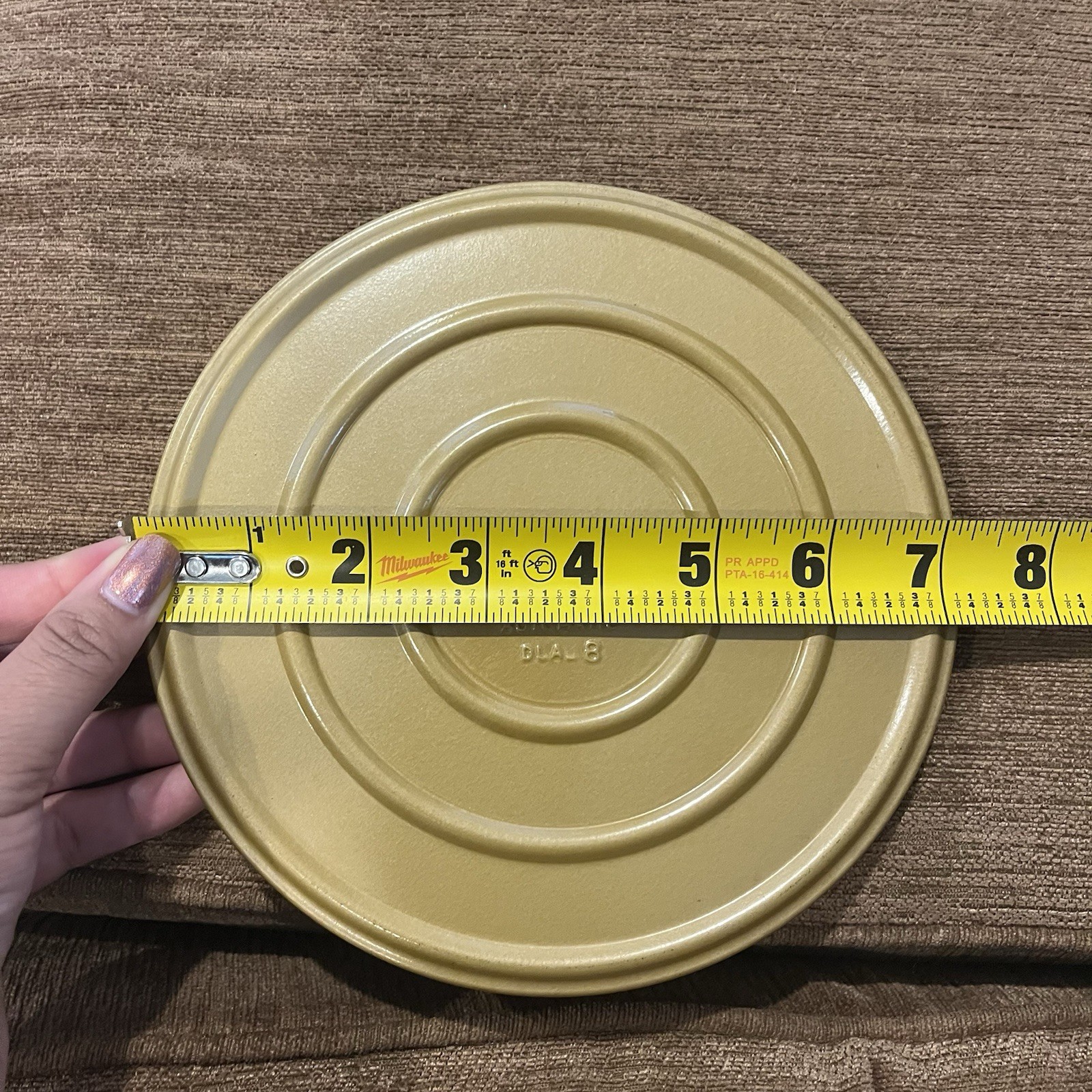 EMPTY NO REEL Vintage retro Two Guys Automatic 8mm metal movie film tin decor