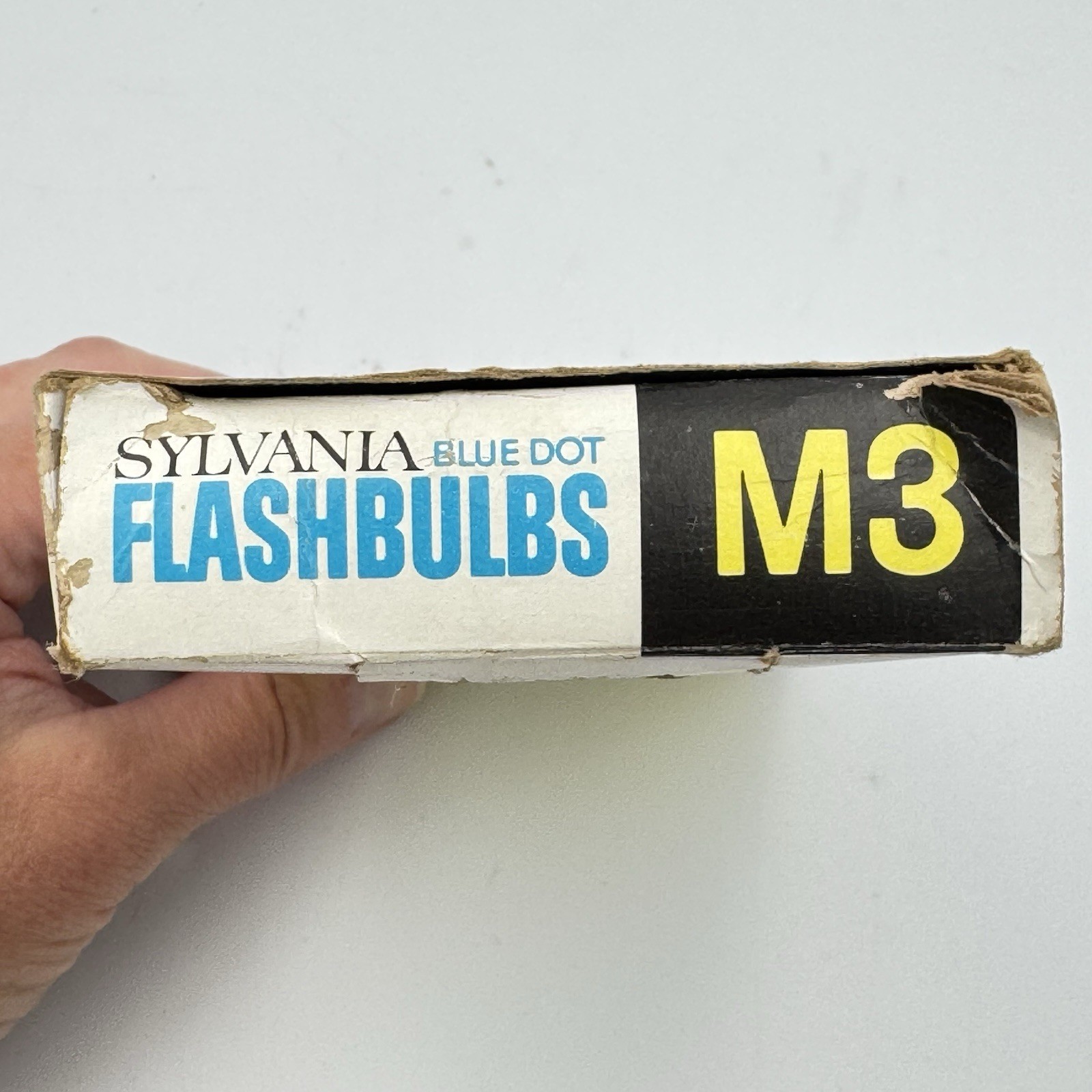 Vintage Sylvania M3 Blue Dot Flashbulbs NOS Camera Flash Bulb Unused USA