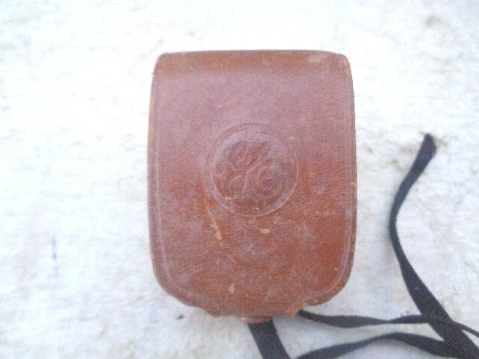 Vintage General Electric Mascot Light Exposure Meter PR 30 with Leather Case GE