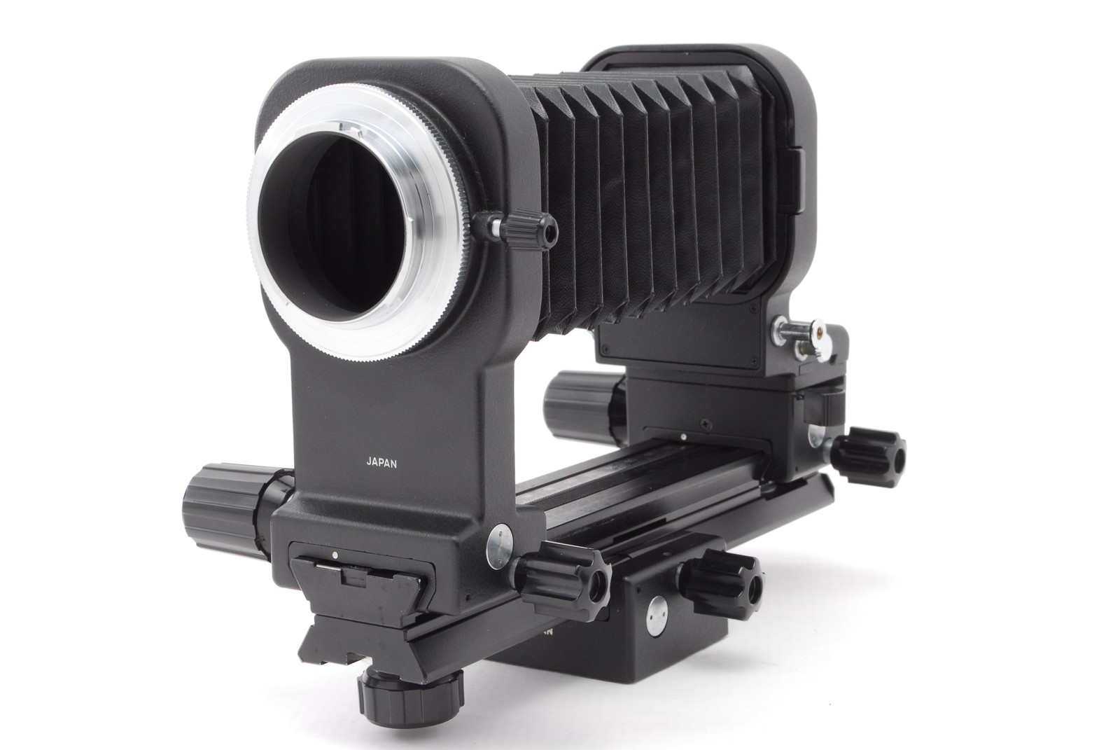 [Top MINT] Minolta Auto Bellows Macro Rokkor 100mm F/4 Lens + Bellows From JAPAN