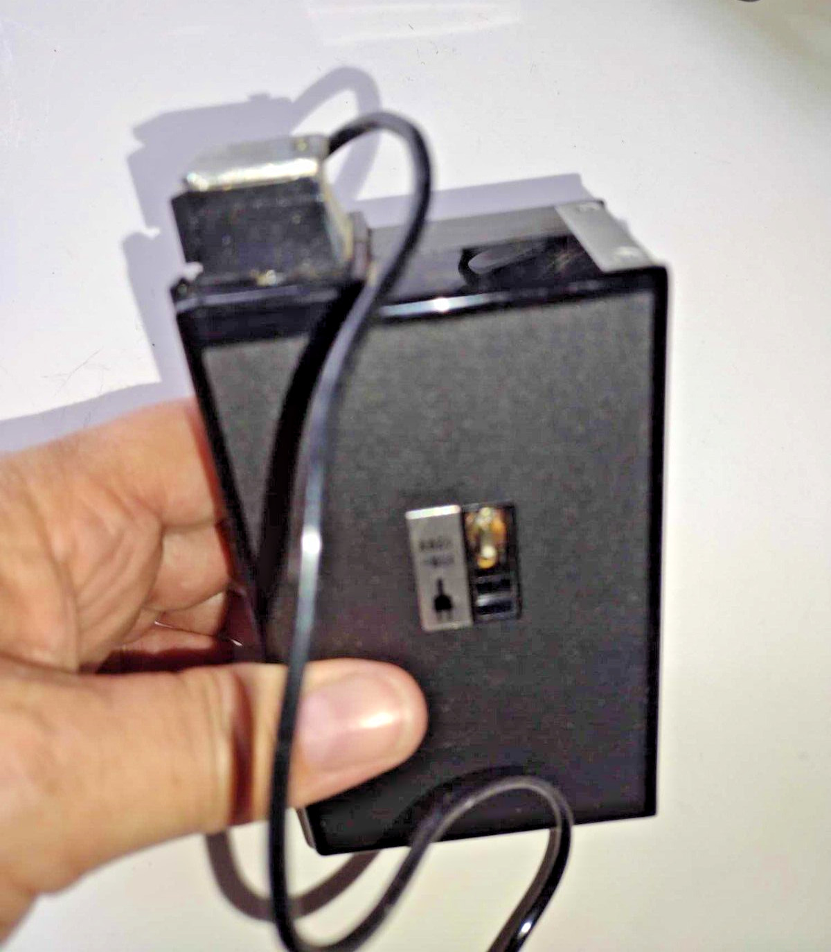 VINTAGE PM POWER MITE Porta-Flash Model K-475 ADD ON CAMERA FLASH & Power Cord