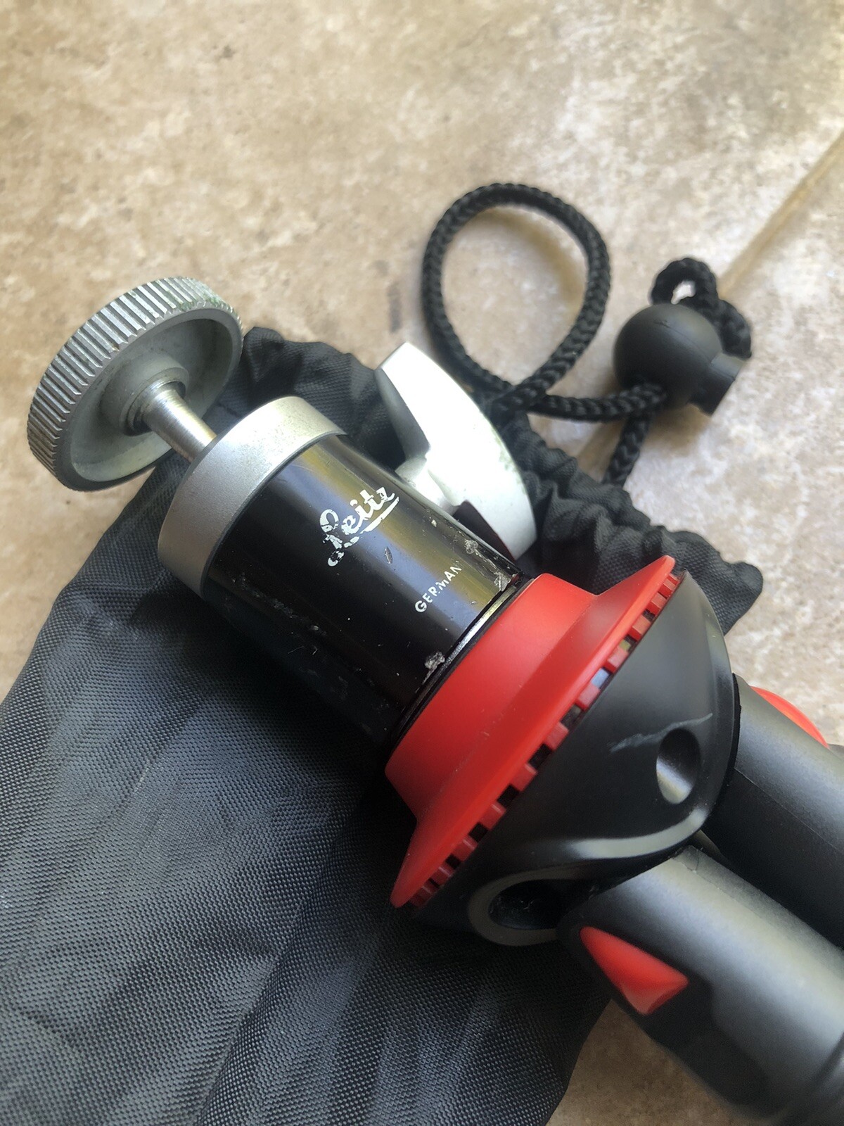 Leica Tripod Head With Non Leica Legs