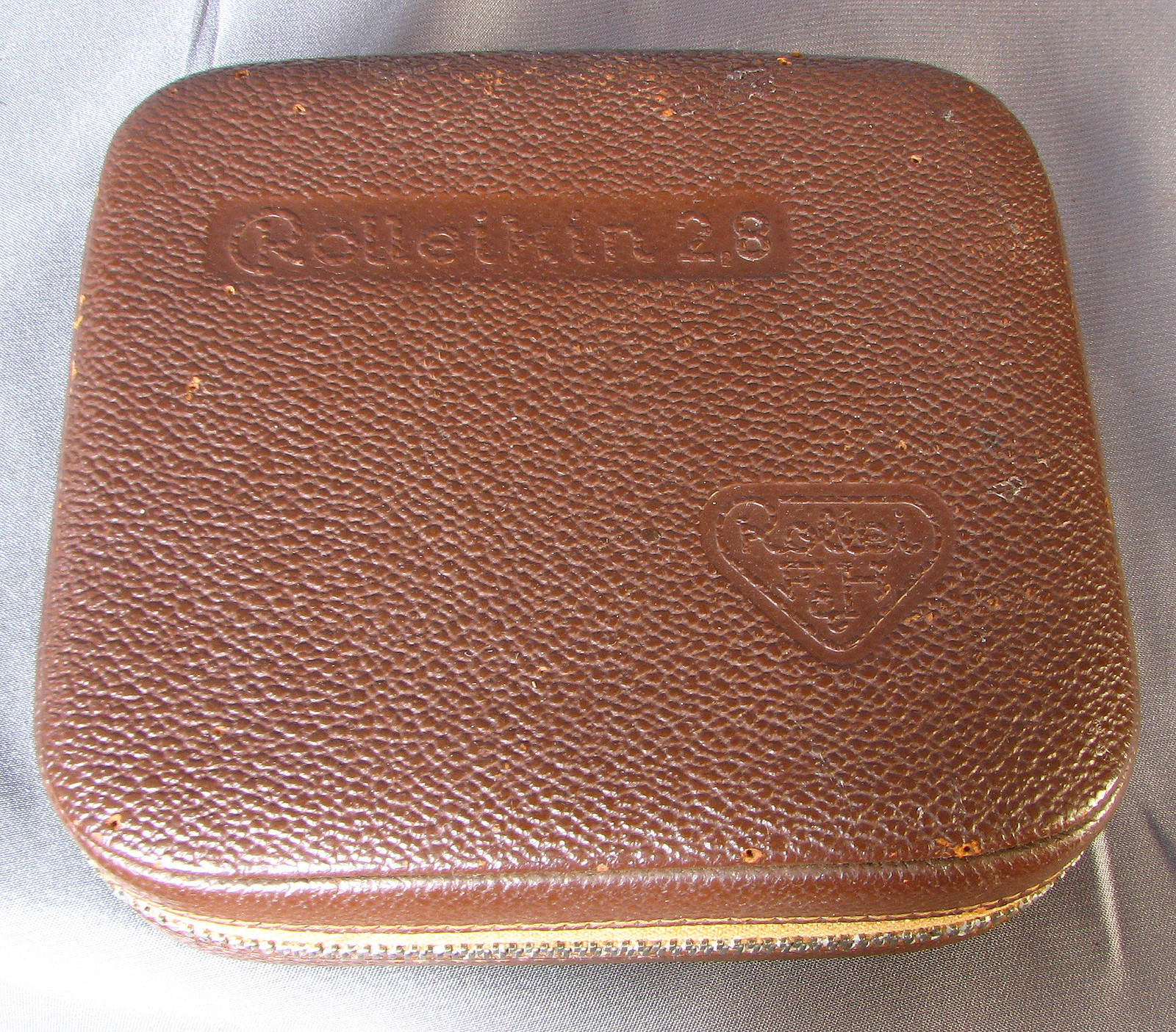 Rolleiflex Rolleikin 35mm Film Adapter In Leather Case For 2.8