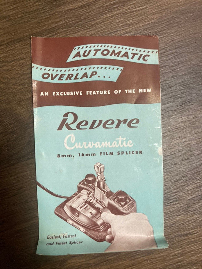 Vtg 1940’s & 1950’s Camera Accessories Revere Film Splicer Weston Powerlite &Mor