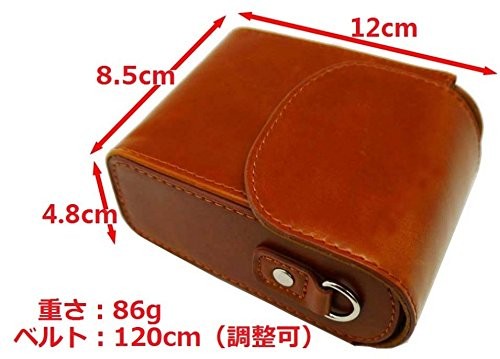 WASHODO Case for Canon PowerShot SX740 HS/SX730 HS High Zoom Compact Digital