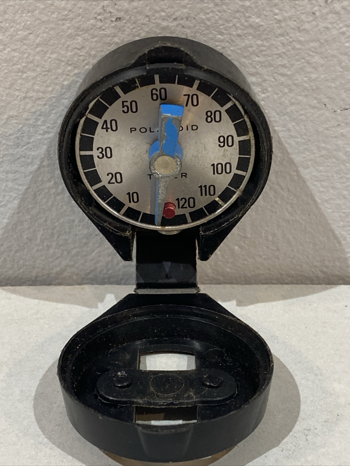 Vintage Polaroid Model 128 Development Timer with Snap Case Holder TESTED