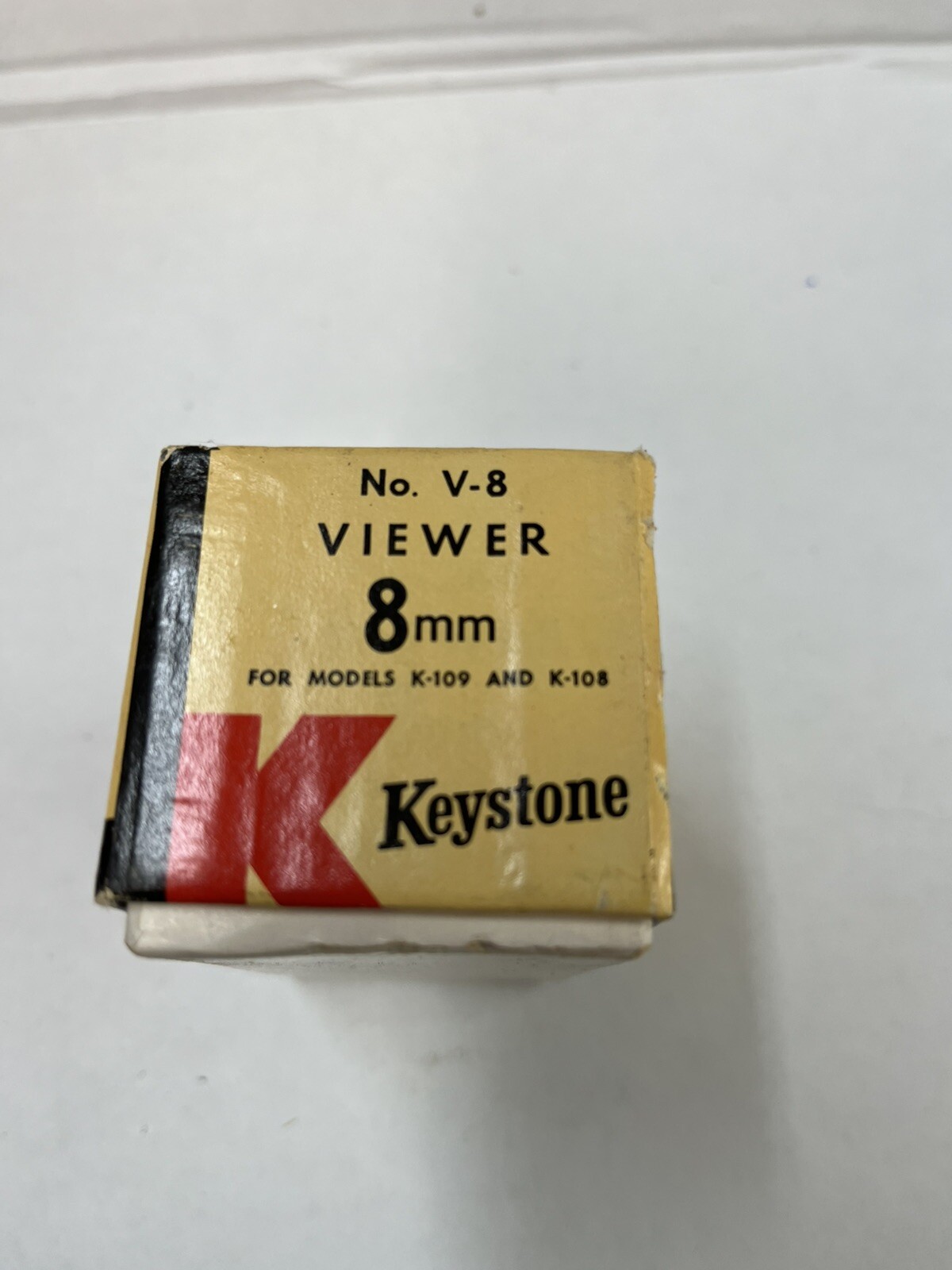 Vintage Keystone No. V-8 Viewer 8mm For Projector Models K-108 K-109