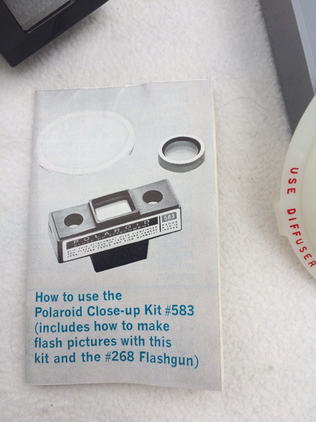 POLAROID CLOSE UP KIT 583 FOR LAND CAMERA IN ORIGINAL BOX