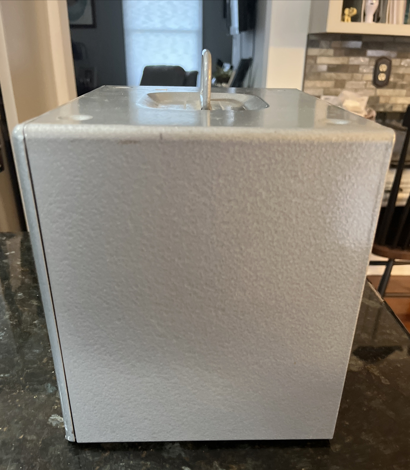 Vintage Heavy Brumberger metal Film Storage box – 12 slots