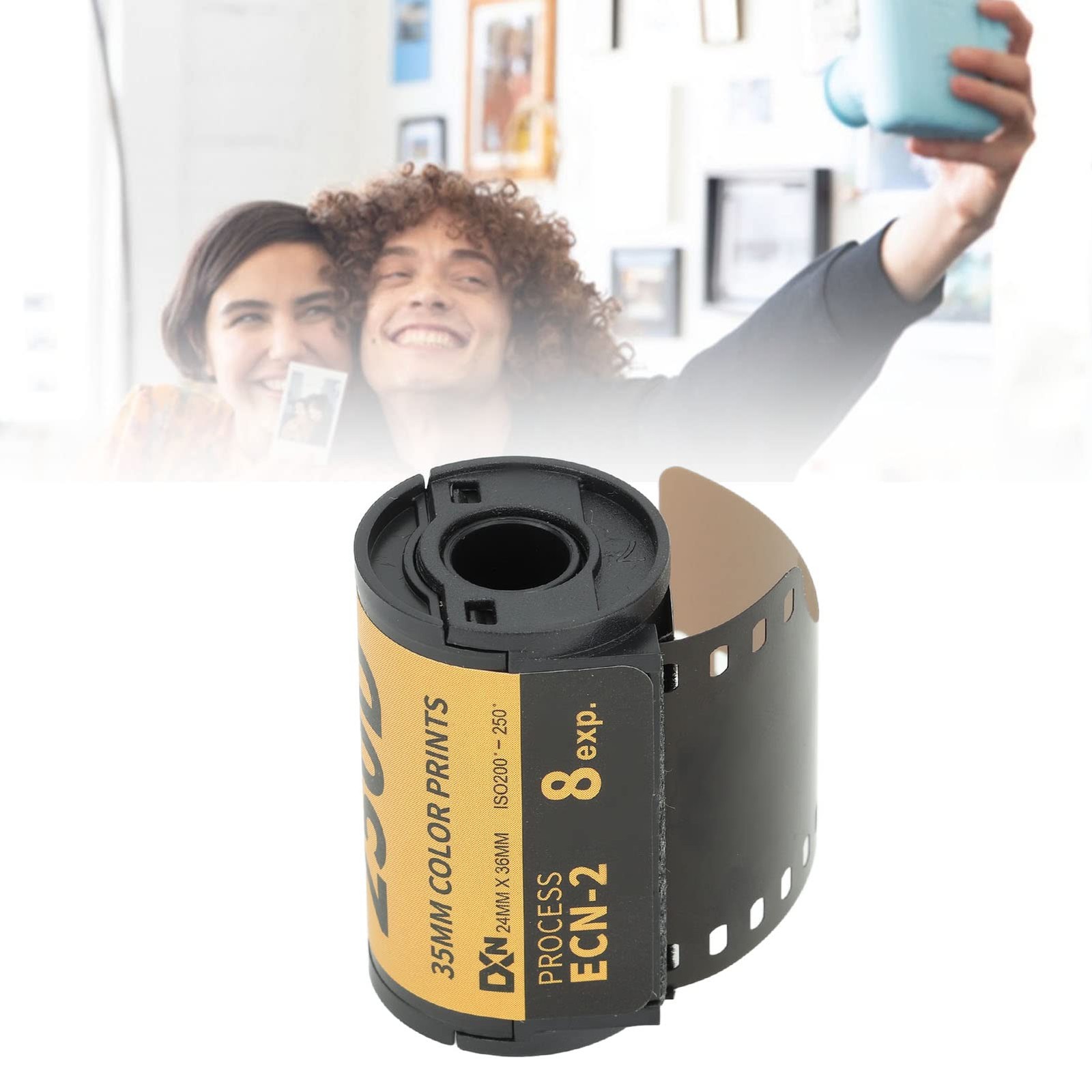 Film Roll 35mm ECN 2 Color Print 200-250 ISO for 135 Camera Photography