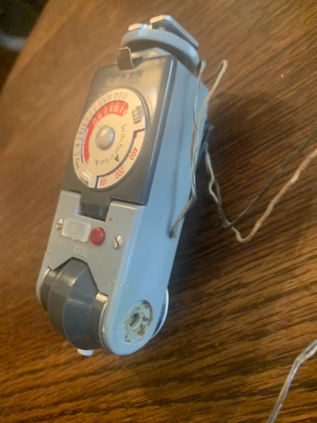 Honeywell Vintage Tilt-A-Mite Camera Equipment Test Button Flash Collapsible Fan