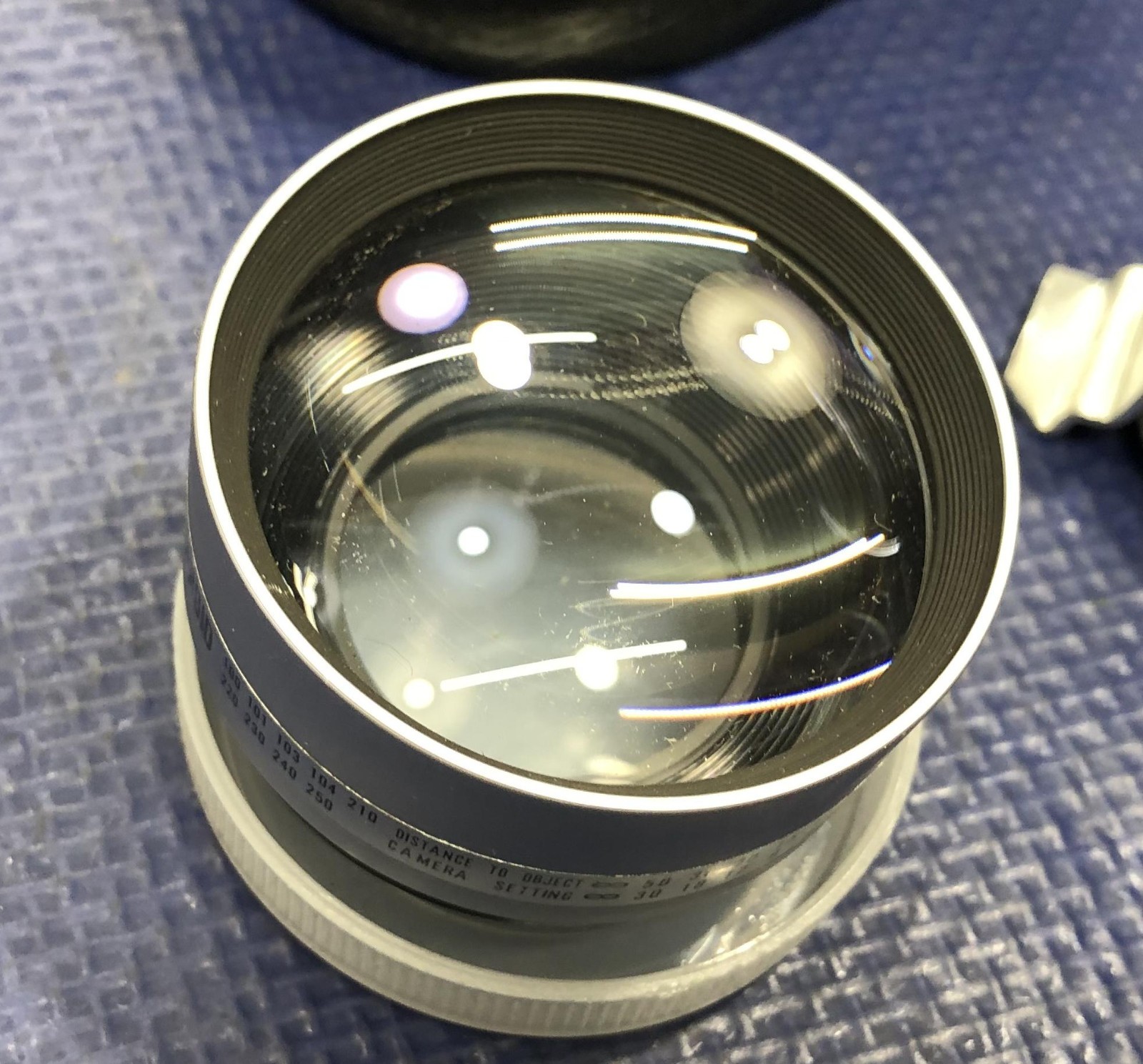 Kaligar Lens & Viewfinder in Case vintage Japan Polaroid Land Camera 250