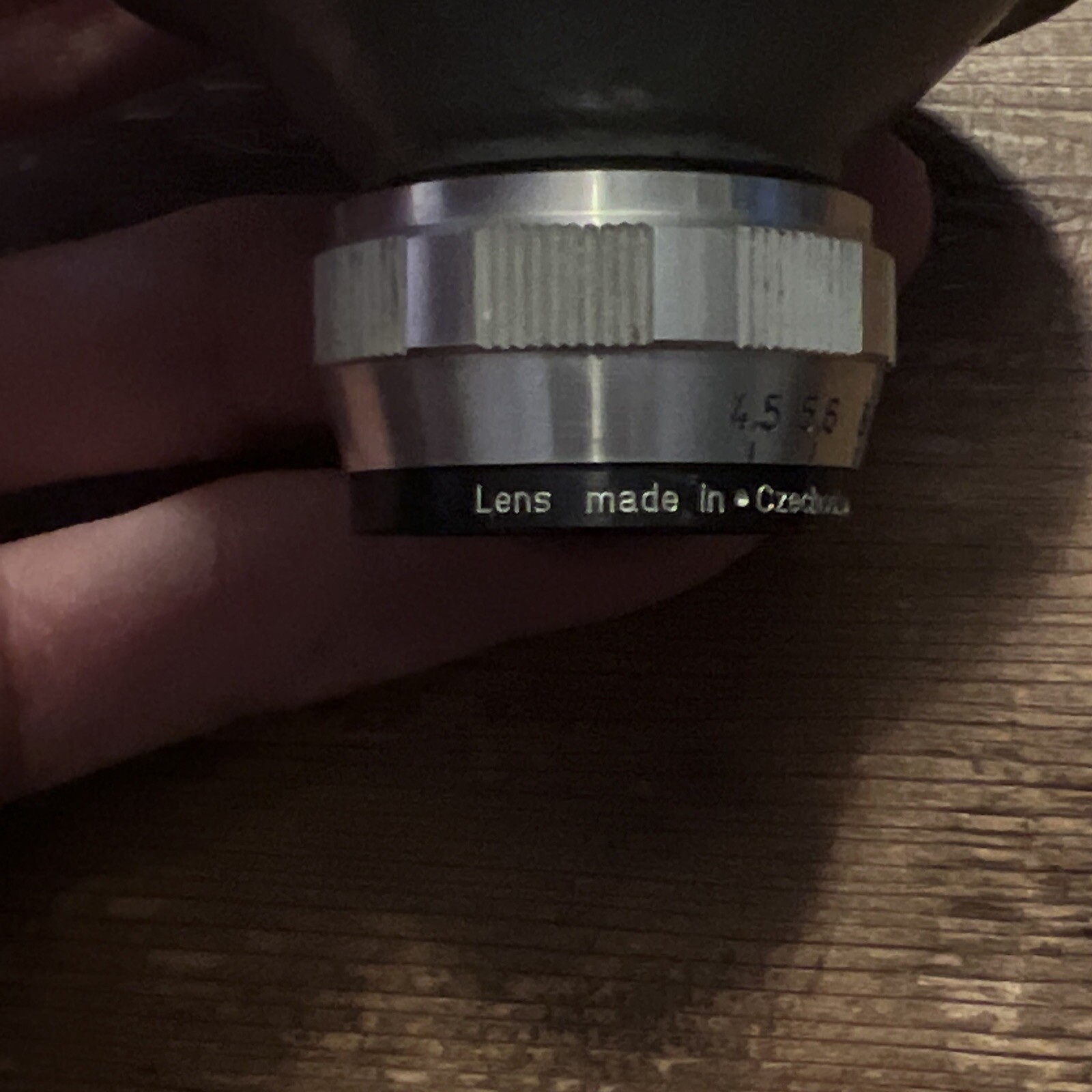 MEOPTA Belar 4,5 / 75 Vergrösserungsobjektiv Lens Objektiv+Gegenlichtblende Meop
