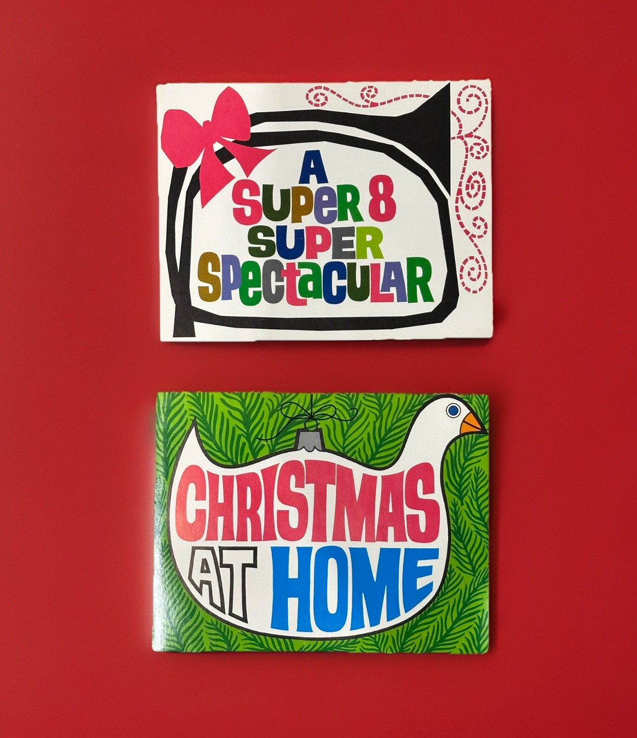 Vintage 1971 Bell & Howell Title Cards Home Movies Super 8 & Christmas at Home