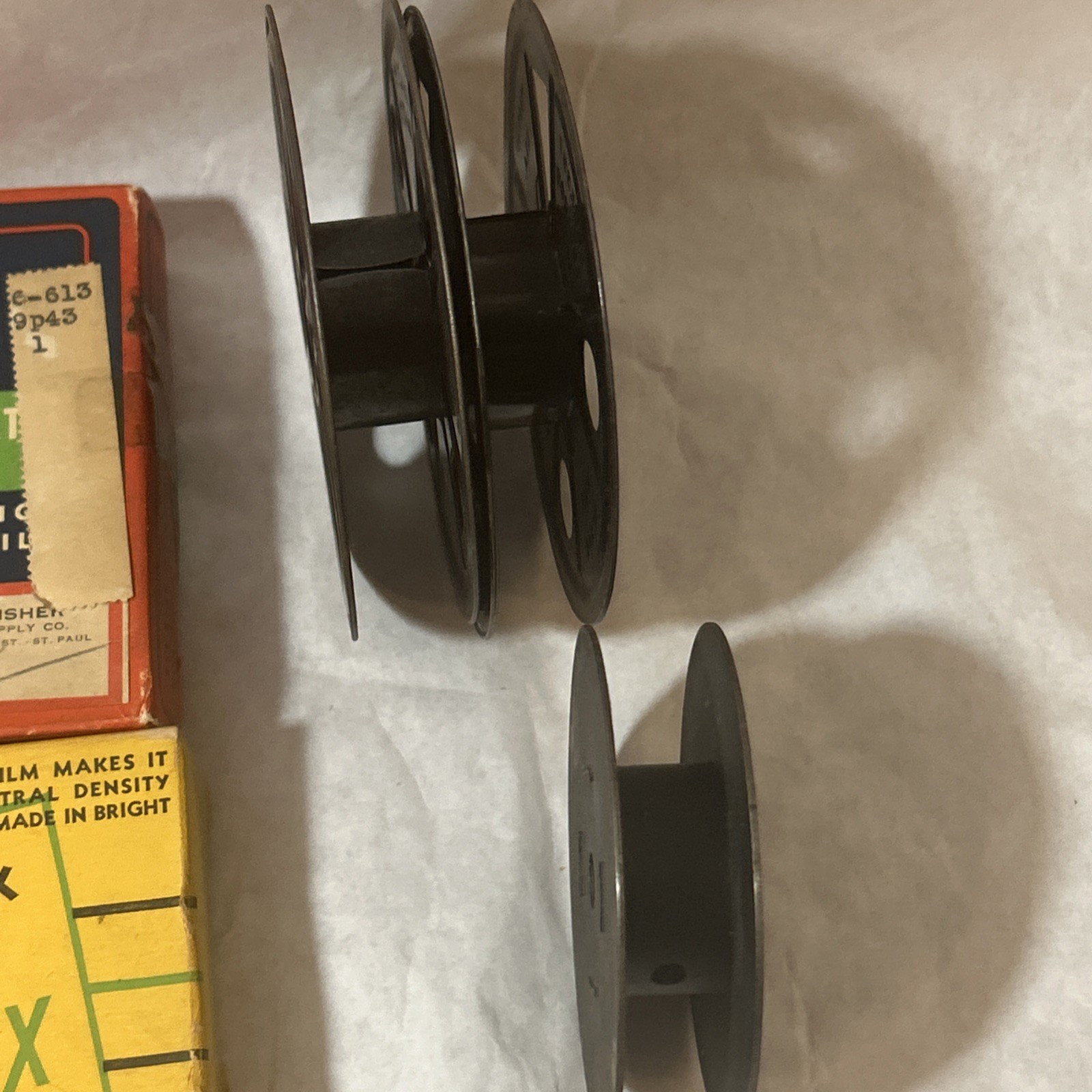 Vintage Lot Of 5 Agfa 16mm Reversible Cine-Film Reels With Boxes, Bear Hunting