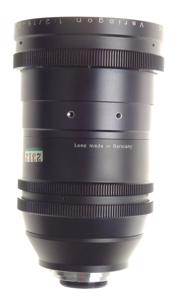 Schneider-kreuznach variogon zoom lens 1:2/18-90 c-mount