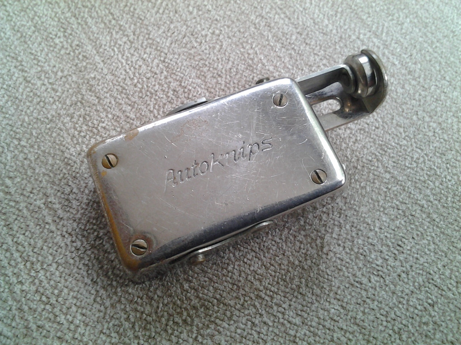Autoknips Il D.R.G.M. self-timer for vintage photo cameras 1935