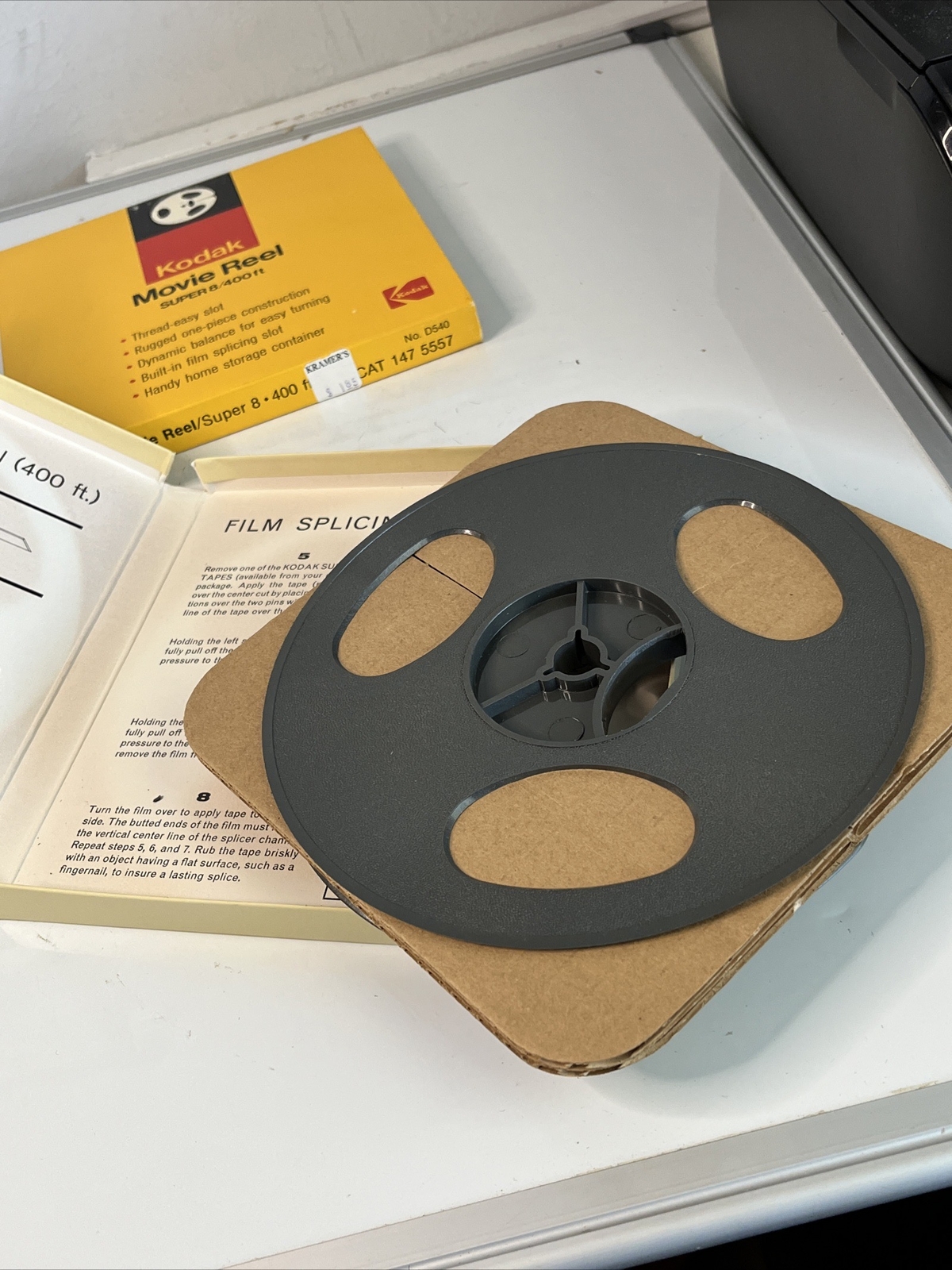 Kodak Vintage NOS Movie Reel Super 8 400ft No. 540 Estate