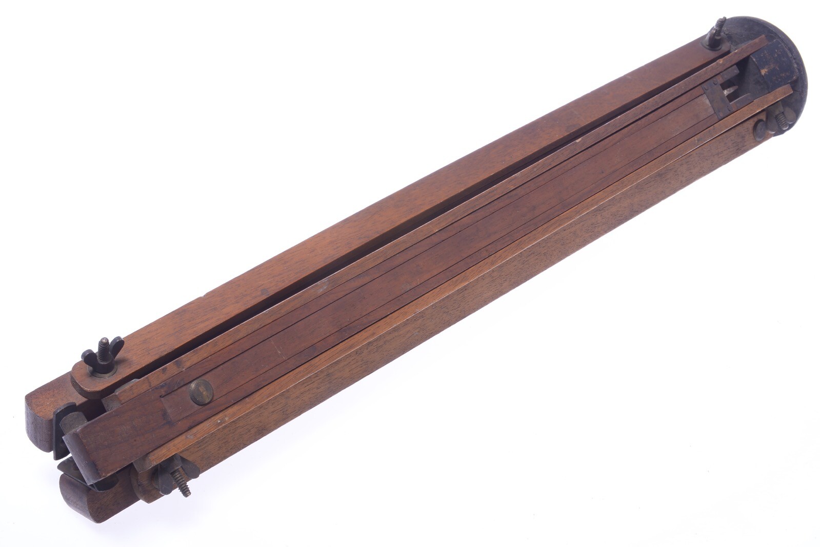 ✅ ANTIQUE WOOD TRIPOD 125CM, 49.21″ GLASS PLATE 9x12cm LARGE FORMAT FIELD CAMERA