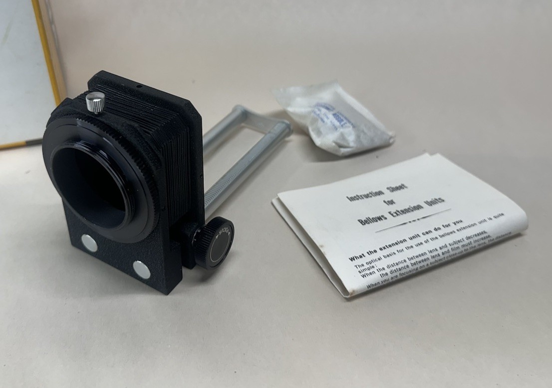 Aetna Dual Track Bellows for Pentax 35mm Film Camera Vintage Lens Adapter