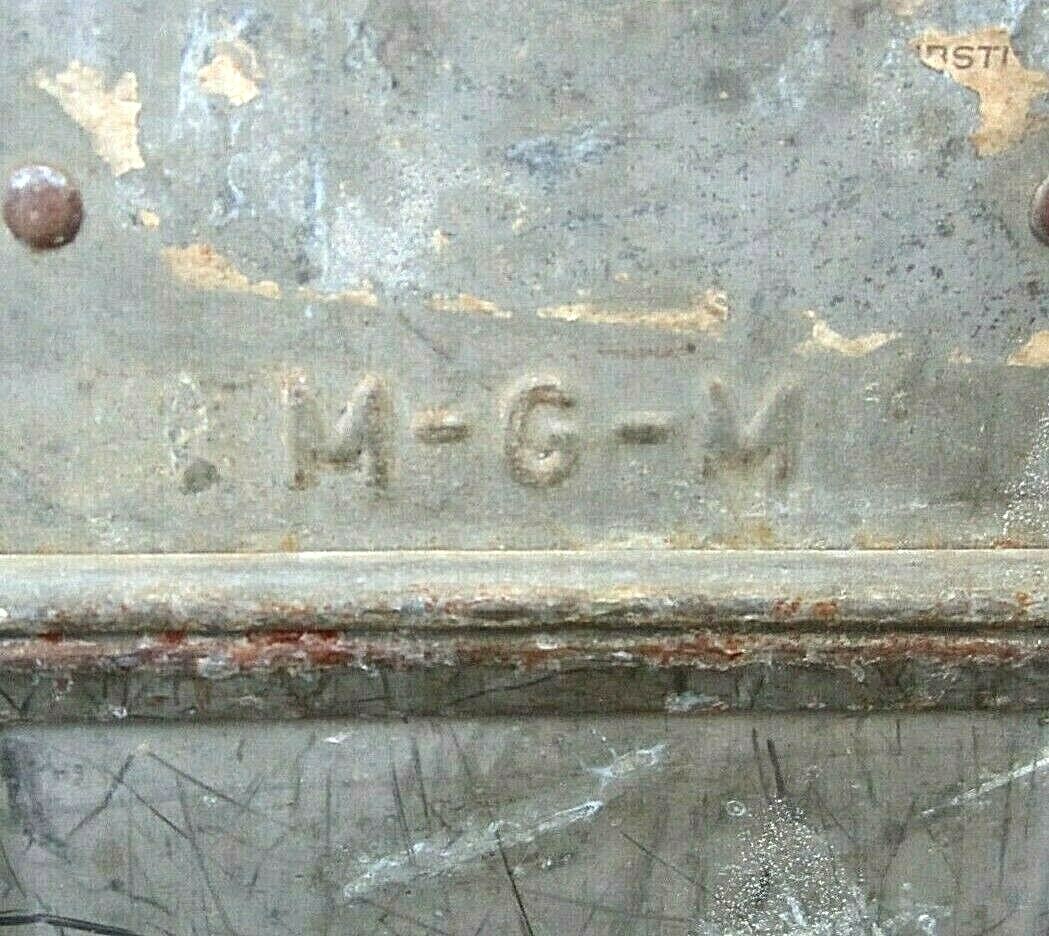 Vintage MGM Movie Reel Shipping Cannister