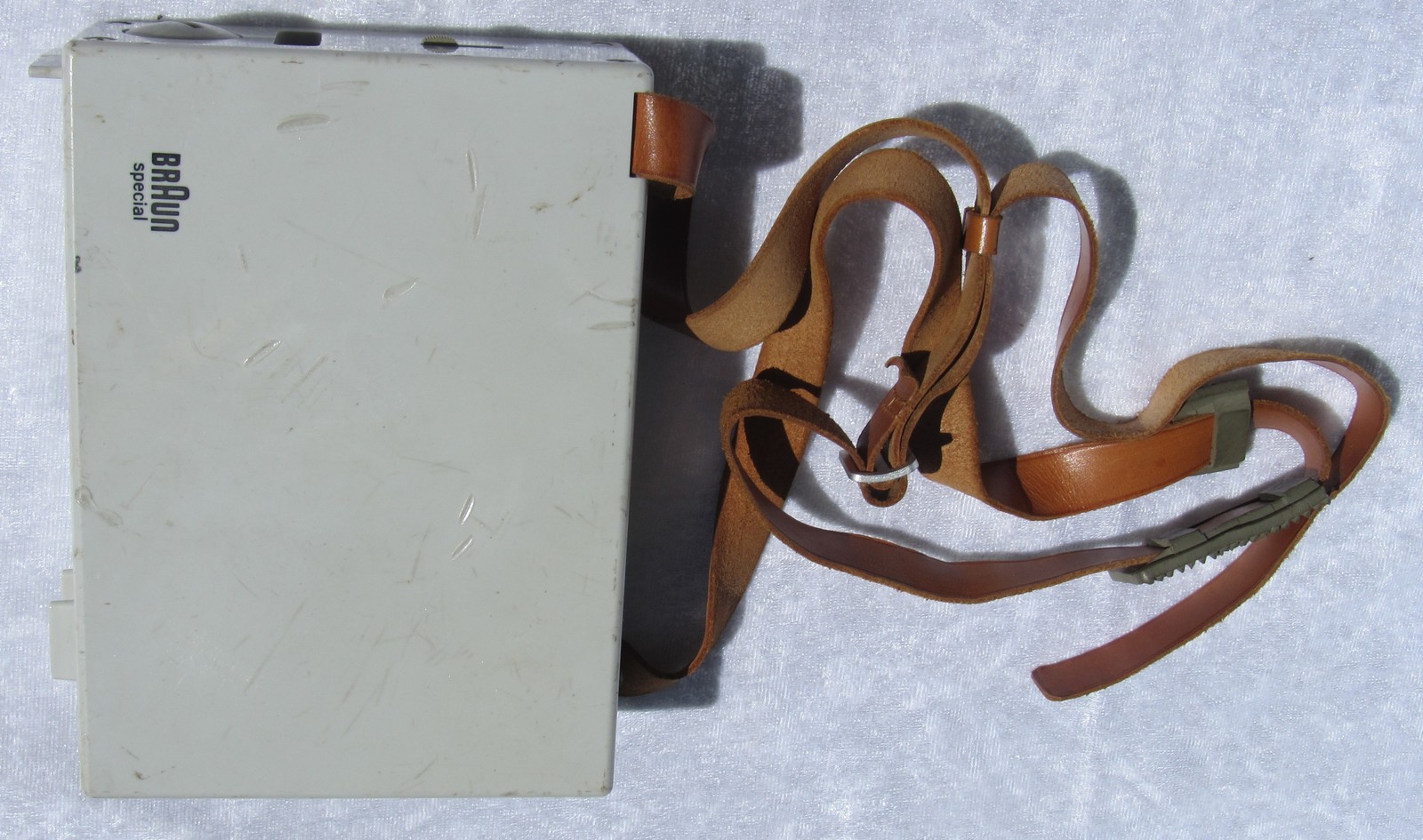 “BRAUN HOBBY SPECIAL EF2” ELECTONIC FLASH 1936 ORIGINAL CERTIFICATE + BATTERIES!