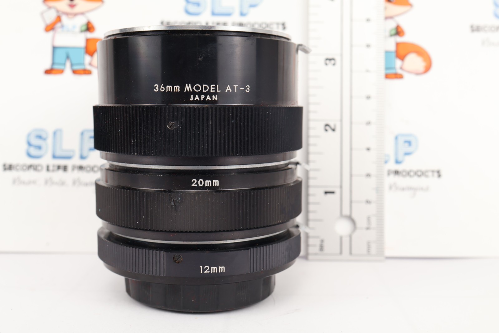Vivitar Extension Tube Set 12mm 20mm 36mm Model AT-3 Japan Macro Photography