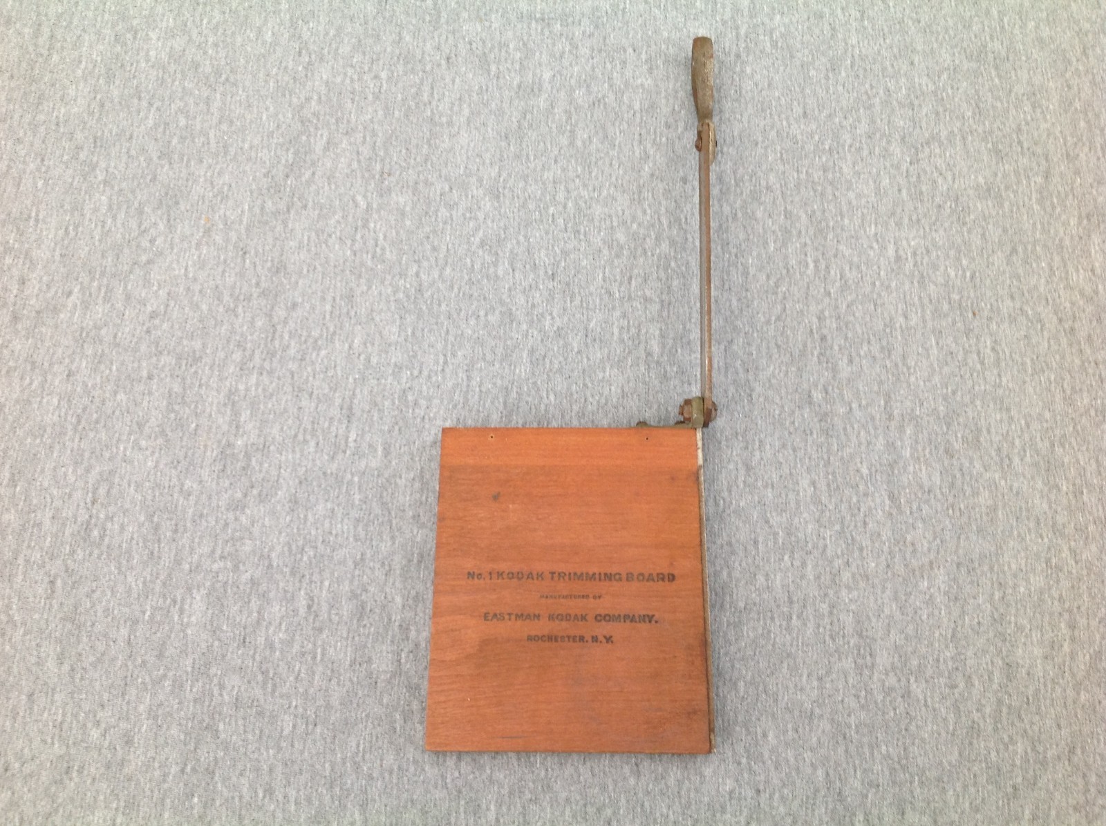 No. 1 Kodak Trimming Board